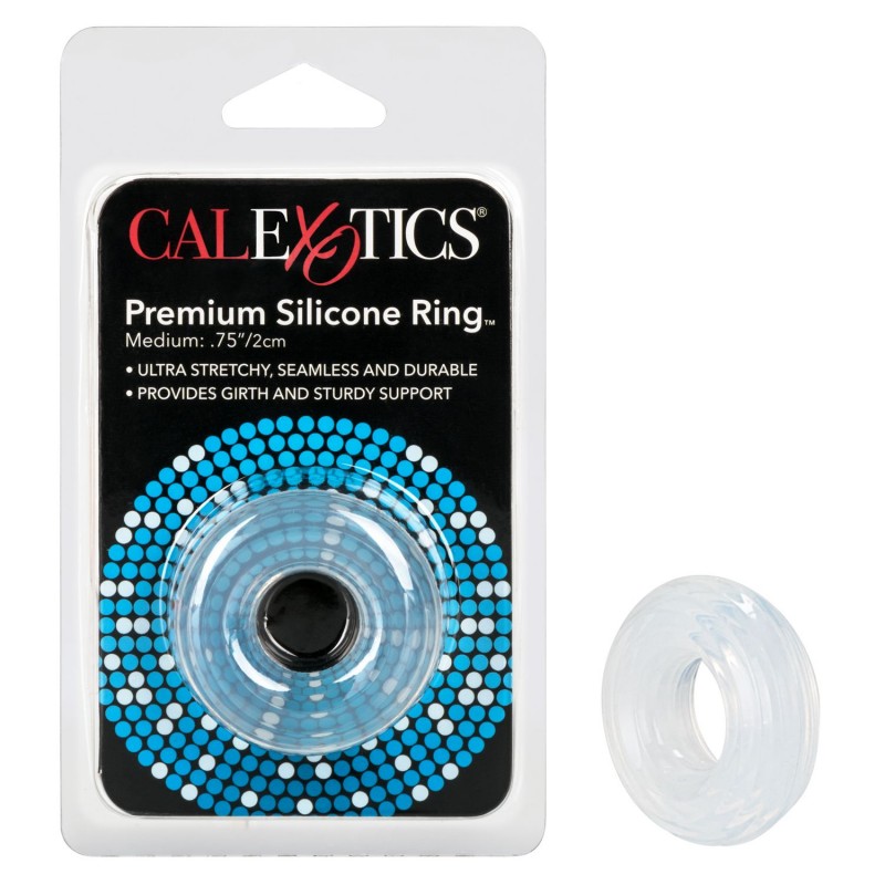 Premium Silicone Ring Clear - Medium